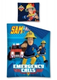 Obliečky Požiarnik Sam Emergency 140/200, 70/80
