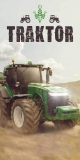 Osuška Traktor green 70/140