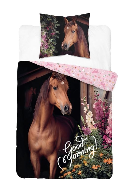 Obliečky Kôň dobré ráno 140/200, 70/80