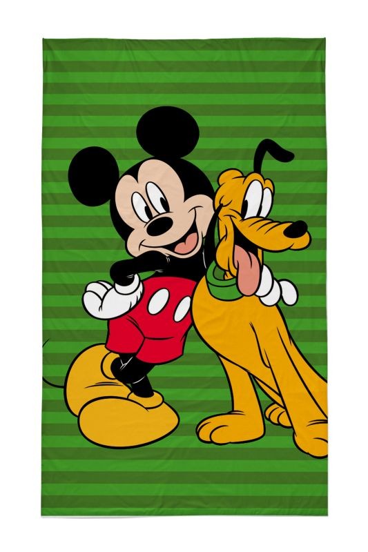 DETEXPOL Detský uterák Mickey a Pluto  Bavlna - Froté, 50/30 cm