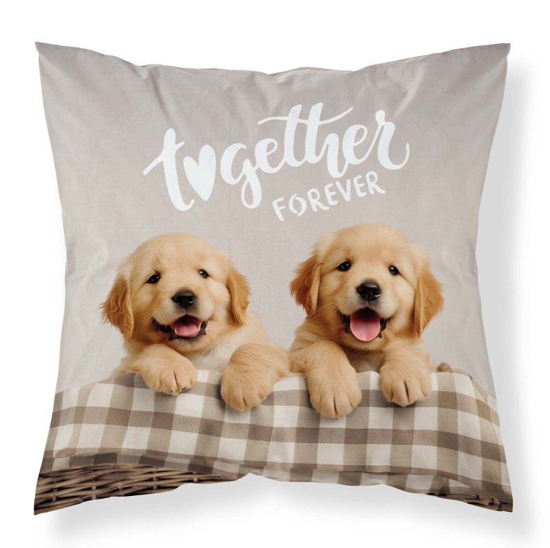 Obliečka na vankúšik Psíci micro 40/40