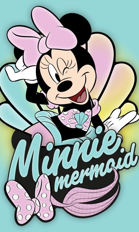 Detský uterák Minnie mermaid 50/30