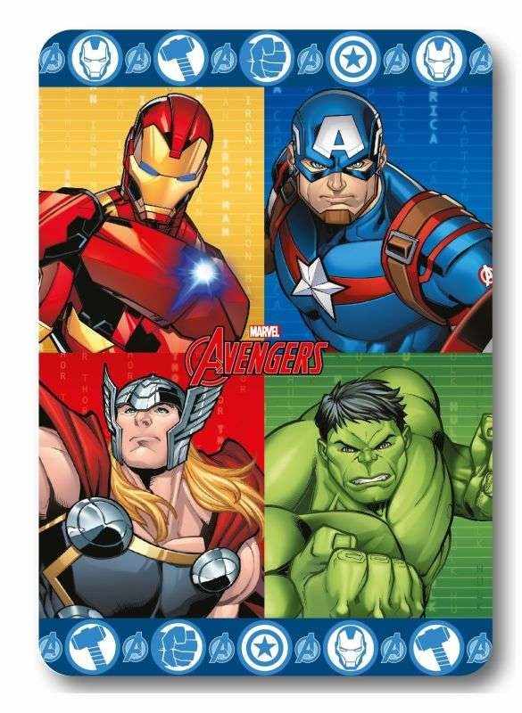 Fleece deka Avengers 100/140