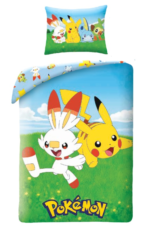 Obliečky Pokémon jar 140/200, 70/90