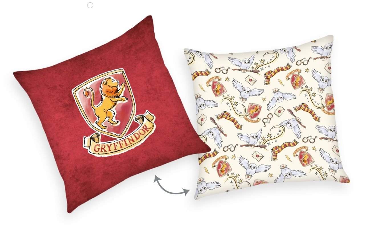 HERDING Vankúšik Harry Potter burgund  Polyester, 40/40 cm