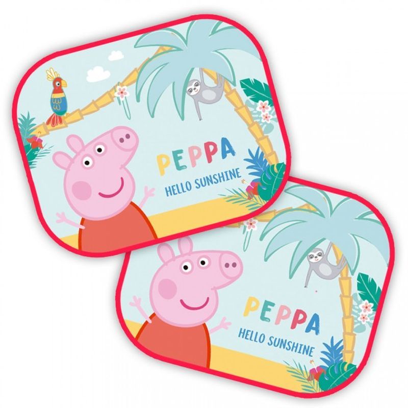 SEVEN Slnečné clony Peppa Pig  Polyester, 2ks