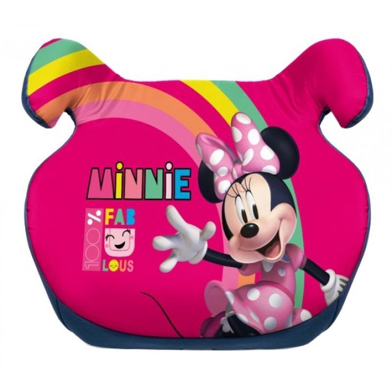 SEVEN Podsedák do auta Minnie Dúha tvrzený polyethylen, polstrování Polyester, 15 - 36 Kg