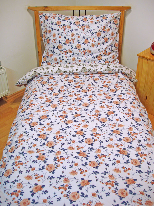 Obliečky bavlnený satén Queen Rose 140/200, 70/90