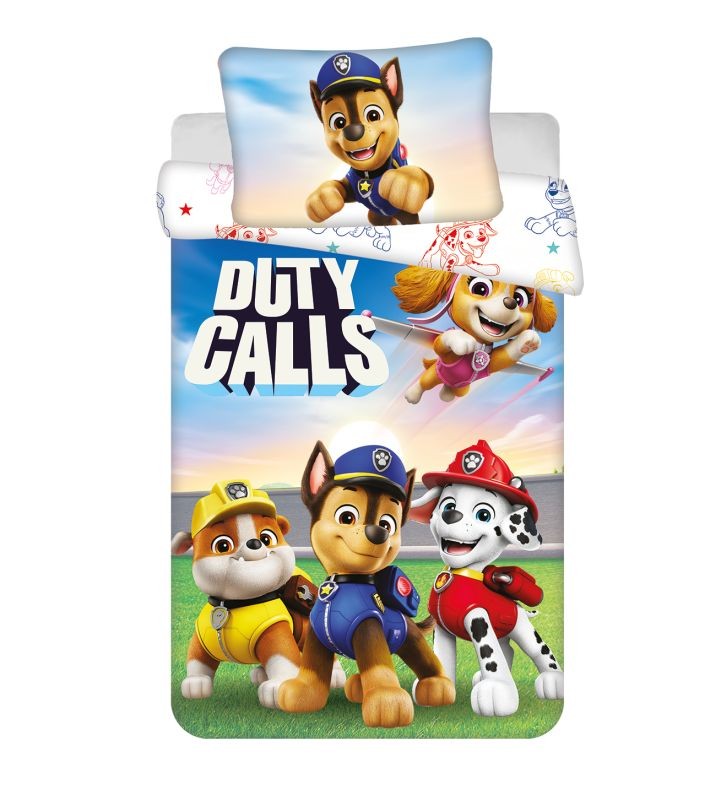 Obliečky do postieľky Paw Patrol PP556 baby 100/135, 40/60