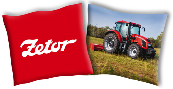 Obliečka na vankúšik Traktor Zetor 4 40/40