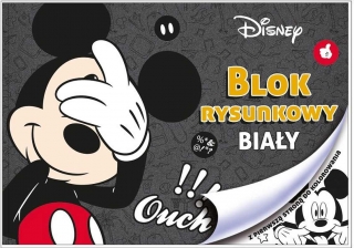Blok na kreslenie s omaľovánkou Mickey