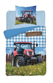Obliečky Traktor Farmer 140/200, 70/80