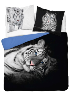 Francúzske obliečky Biely Tiger 220/200, 2x70/80