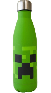 Nerezová fľaša na pitie Minecraft Creeper 500 ml
