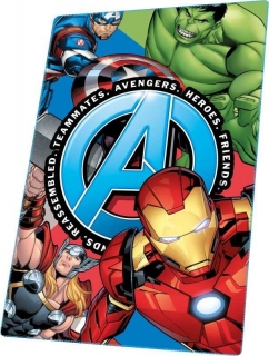 Fleece deka Avengers Heroes 100/150