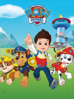 Fleece deka Paw Patrol parta 100/140