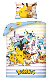 Obliečky Pokémon partia 140/200, 70/90
