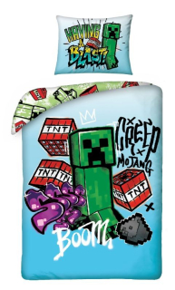 Obliečky Minecraft Blast 140/200, 70/90