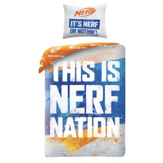 Obliečky Nerf nation 140/200, 70/90