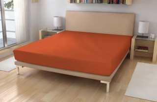 Plachta jersey EXKLUSIVE Hnedá 180/200