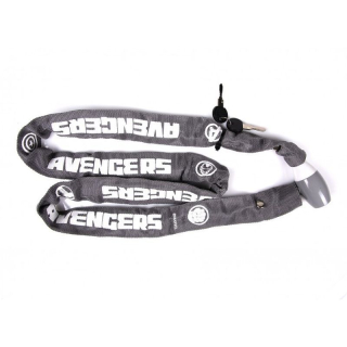 Zámok na bicykel reťazový Avengers