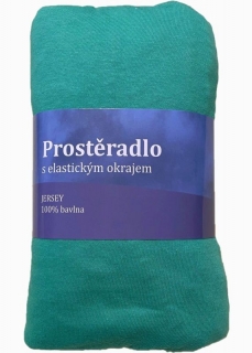 Plachta Jersey Mentolová 90/200