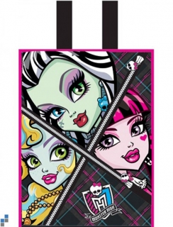 Detská nákupná taška Monster High Faces 30 cm
